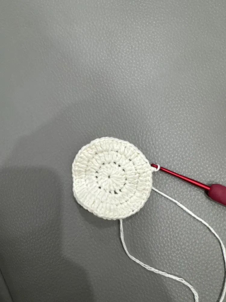 Double Crochet Circle Step-by-Step Guide for Beginners (With Video) 3 3. Why does my circle look wrinkled or wavy instead of flat?