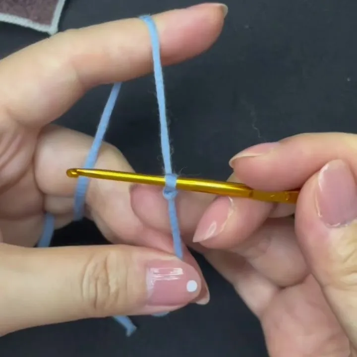 Chain 40 stitches for the first row.