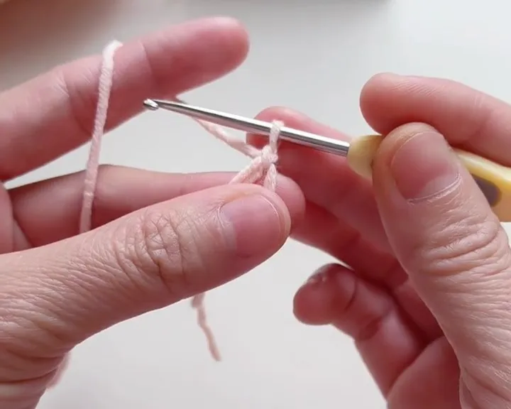 The first stitch is a turning chain and does not count as a stitch. The first stitch is a turning chain and does not count as a stitch.