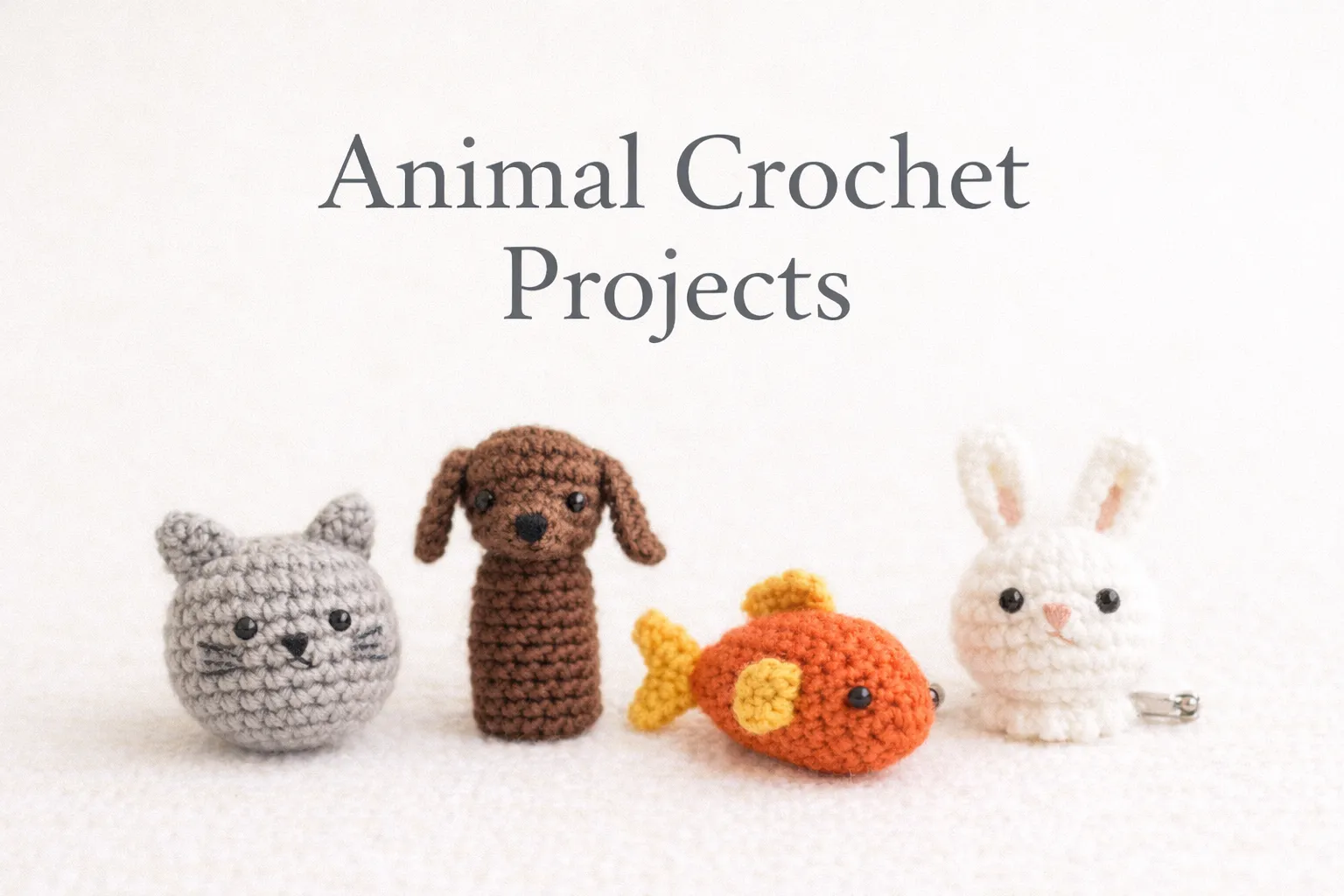 Animal Crochet Projects Animal Crochet Projects