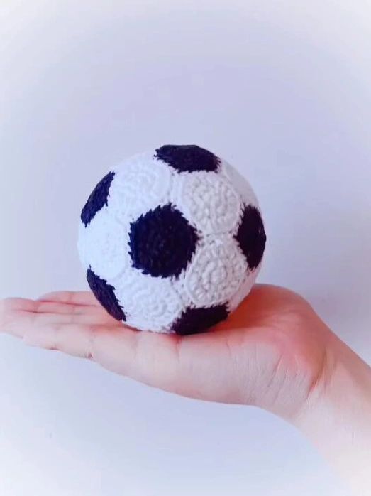 Mini Crochet Soccer Ball Pattern The Layout Is the Real Trick Mini Crochet Soccer Ball Pattern: The Layout Is the Real Trick