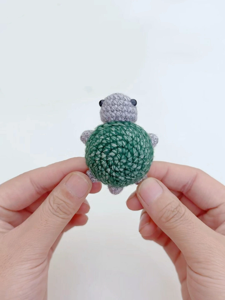 Mini Crochet Turtle Pattern for Beginners Tiny Amigurumi Turtle Mini Crochet Turtle Pattern for Beginners: Tiny Amigurumi Turtle